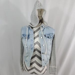 Girls Jean jacket size small